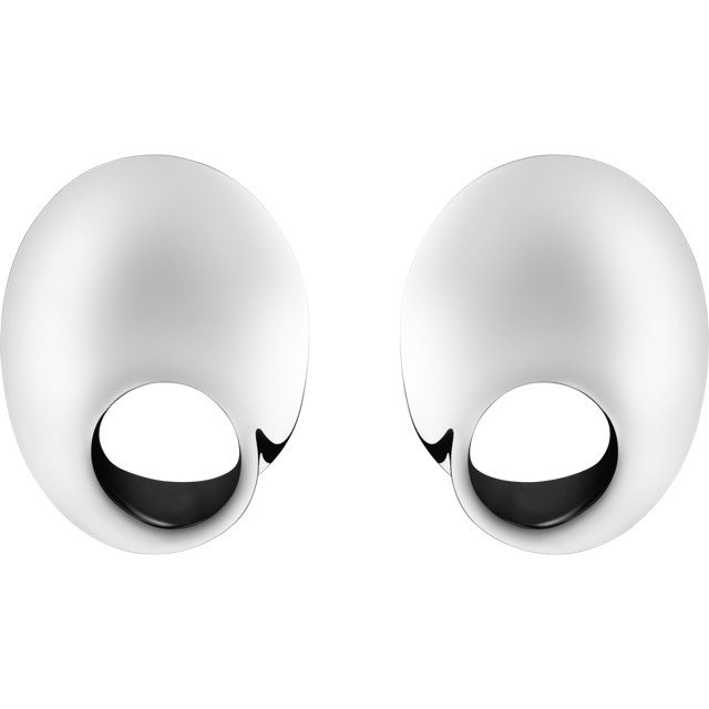 MOEBIUS Ohrring Silber