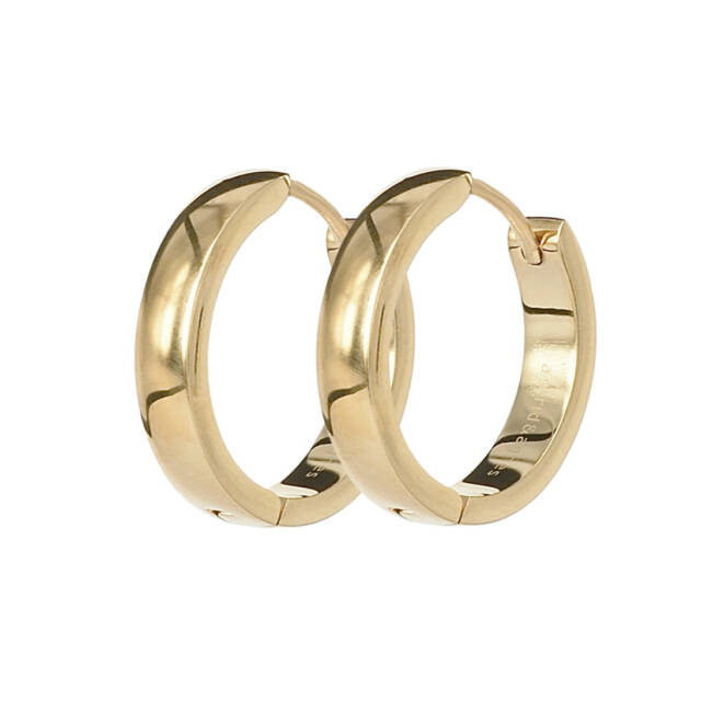 KLARA 20 mm Ohrringe Gold