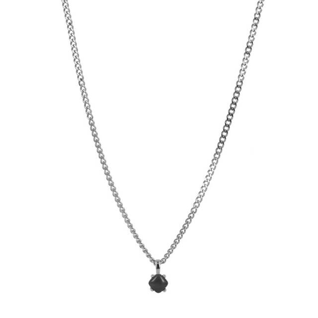 VICTORIA Halsketten Stahl/Gray