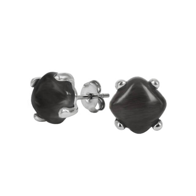 VICTORIA Ohrringe Stahl/Gray