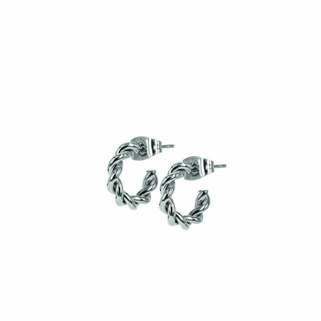 TWIST Mini Ohrringe Stahl