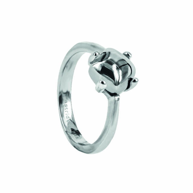 VICTORIA Plain Stahl ring