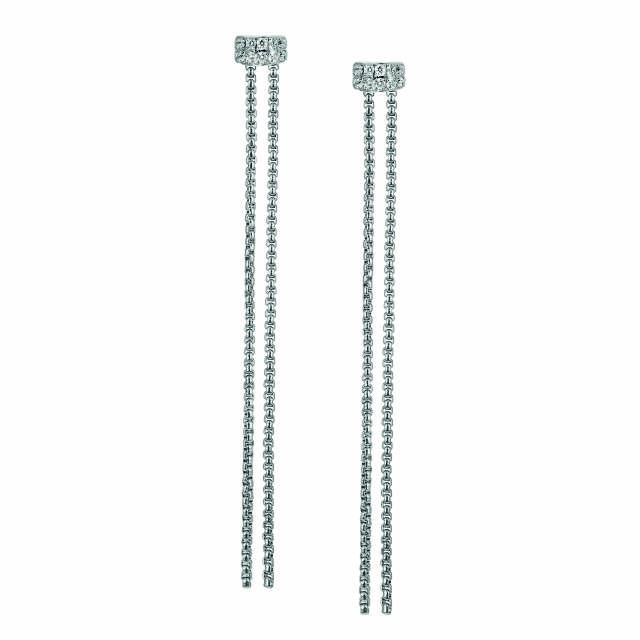 CLARISSA Long Ohrringe Stahl