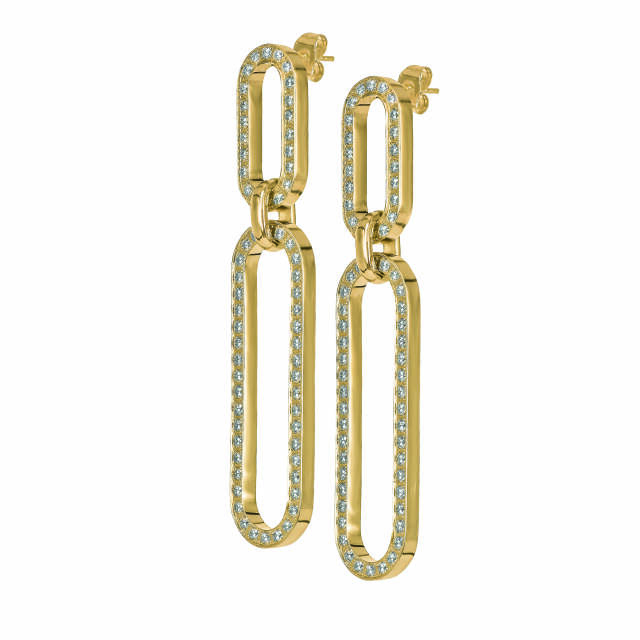 EXCELLENT Long Ohrringe Gold