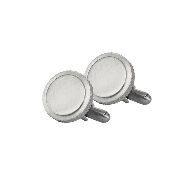 PLEX manschettknappar Stahl