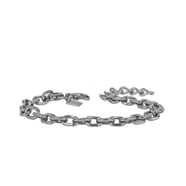 CHARLIE Chain Armbänder Blankt Stahl