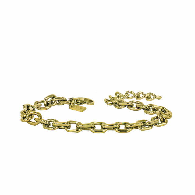 CHARLIE Chain Armbänder Blankt Gold