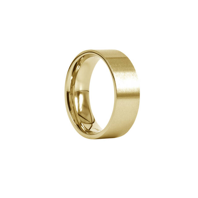 WALTER Matt Gold ring