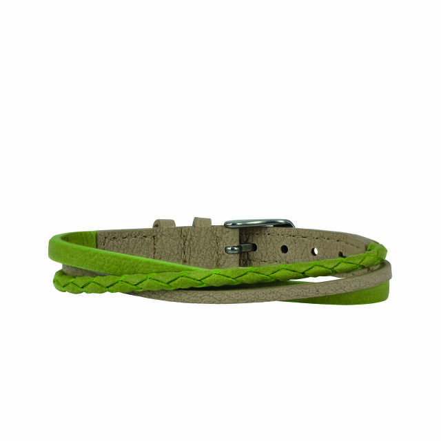 FELIX (Vegan) Armbänder Grün/Beige