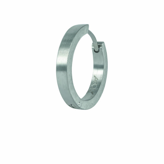 WILLE Ohrringe Matt Stahl