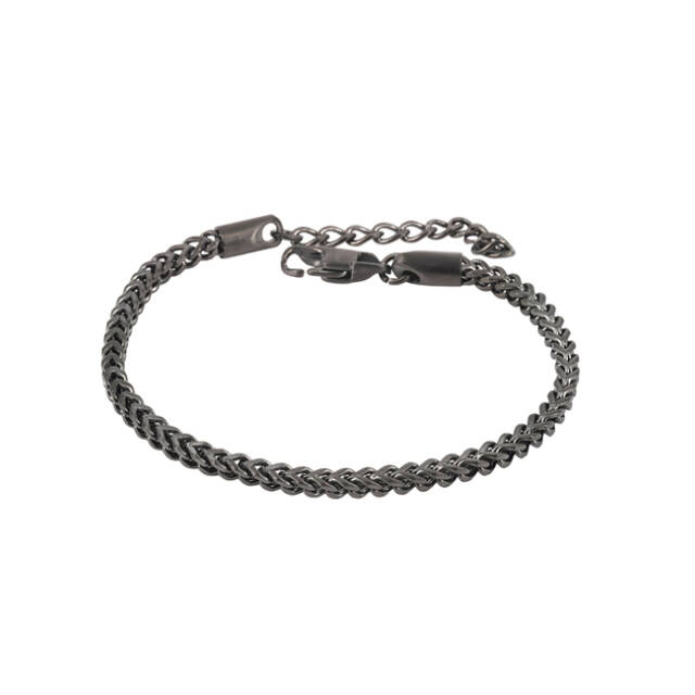 IGGY Small 16 Armbänder Gun Metal