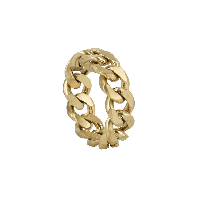 DYLAN Matt Gold ring