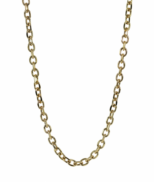 CHARLIE Chain 7 mm Halsketten Gold