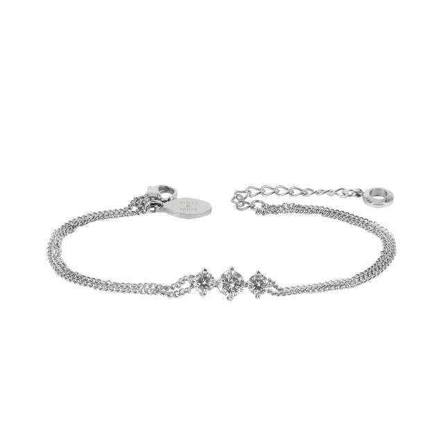 IDA Tripple Armbänder Stahl