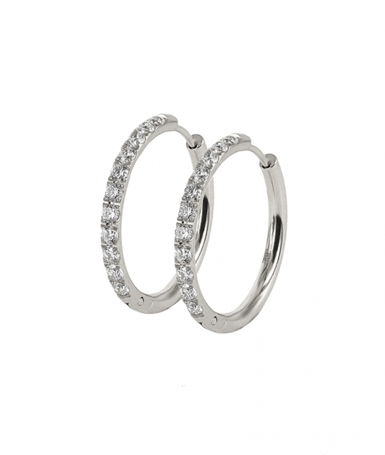 LUCY 25 mm Ohrring Stål