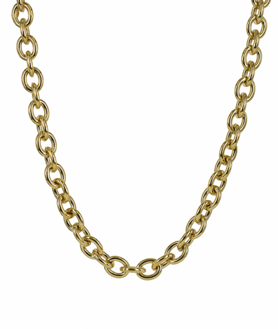 RUBY Halsketten Gold