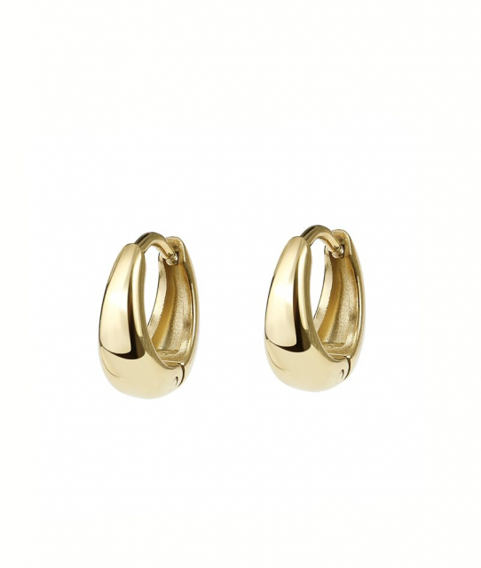 Alina Earrings Gold 12mm