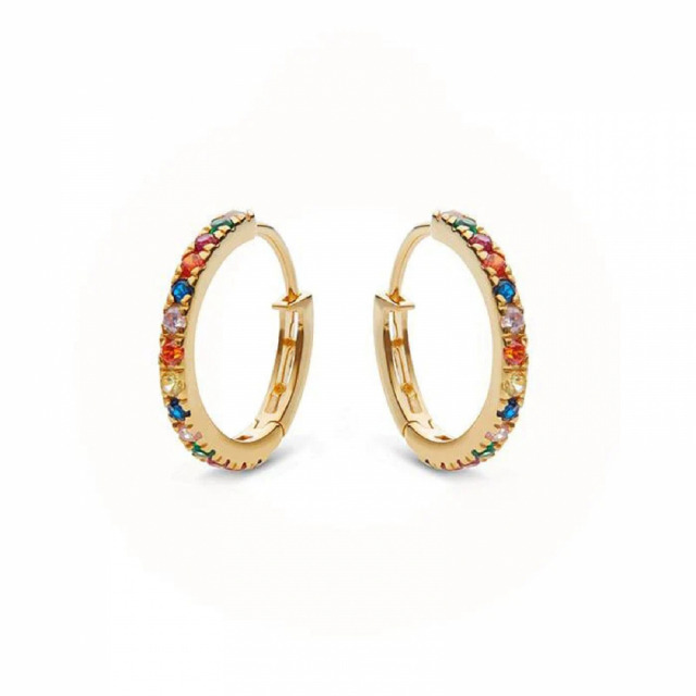 Nubia Big Ohrring (Gold)