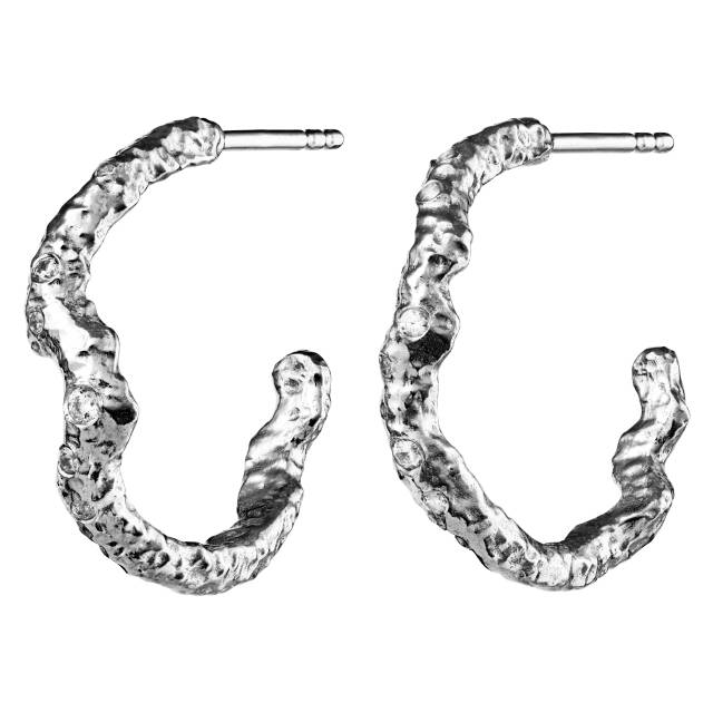 Janine grande Ohrring Silber