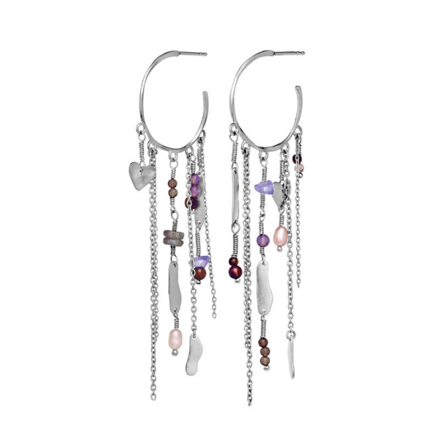 Galathea Ohrring Silber