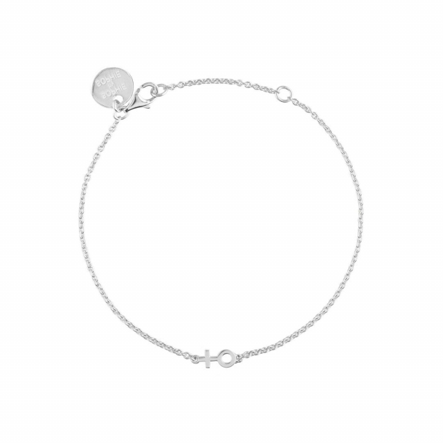 Woman symbol bracelet (Silber)