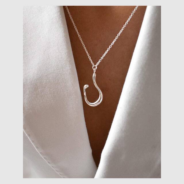 Breeze small Halsketten Silber