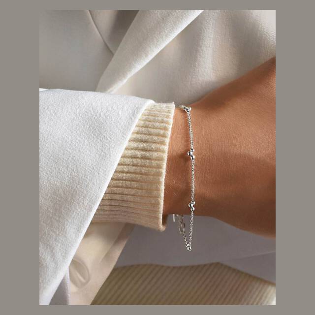 Drops full Armbänder Silber