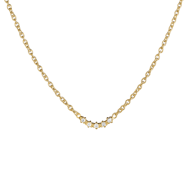 Diamond Sky fall Halsketten Gold