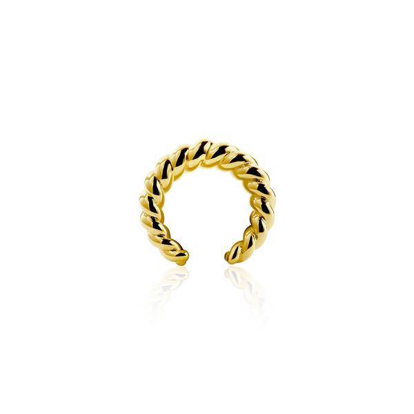 Twisted EarCuff Ohrring (Gold)