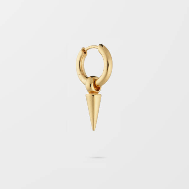 Juno Single Hoop Gold