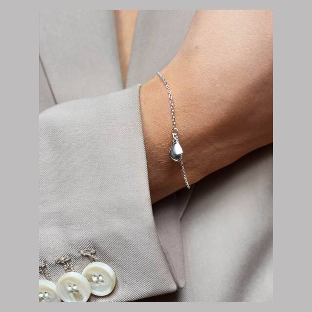 Gaias Grace drop Armbänder Silber