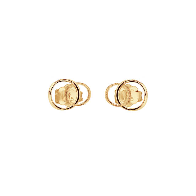 Les Amis drop Ohrring Gold