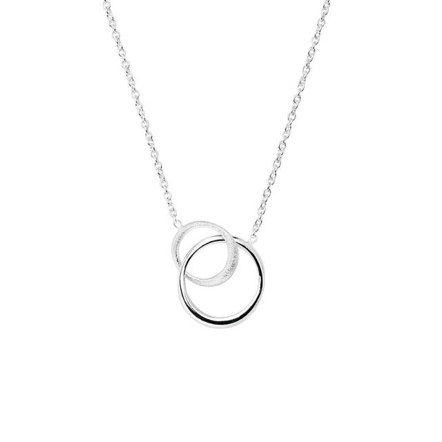 Les Amis single Halsketten Silber