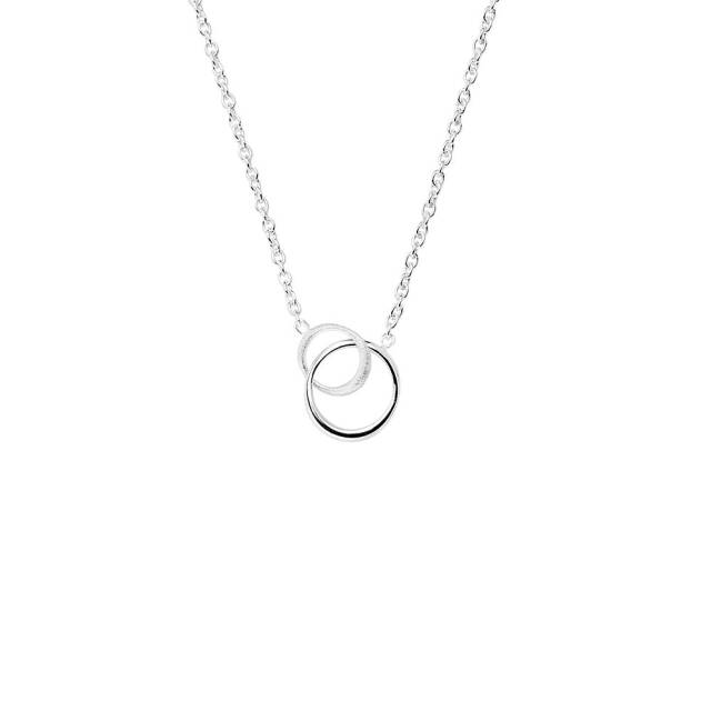 Les Amis small single Halsketten Silber