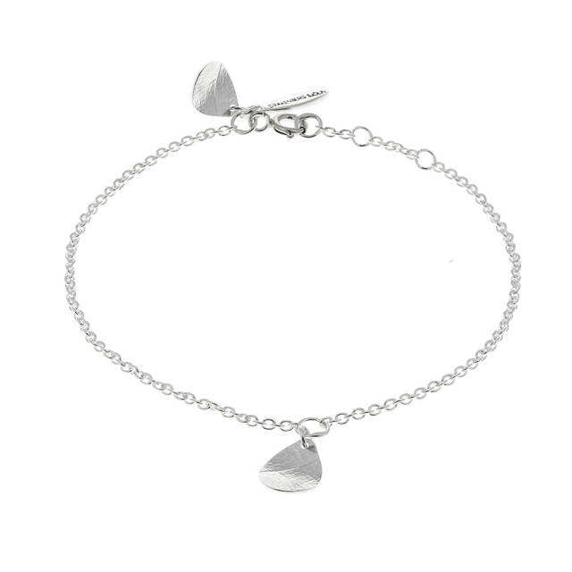 Leaf drop Armbänder Silber