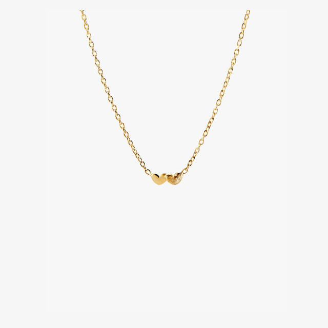 Loving heart Halsketten Gold