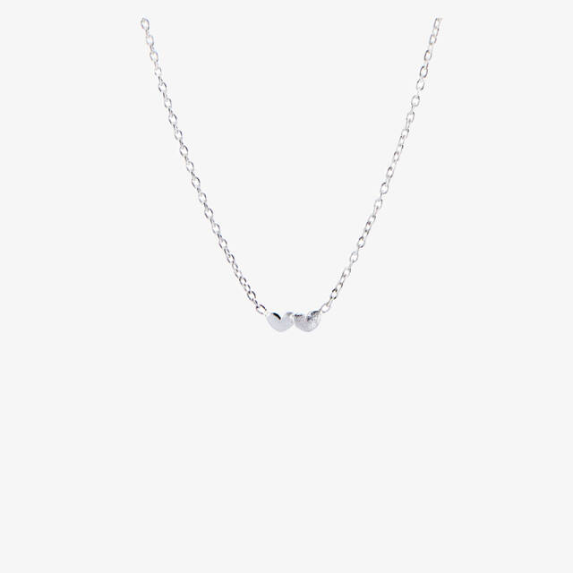 Loving heart Halsketten Silber