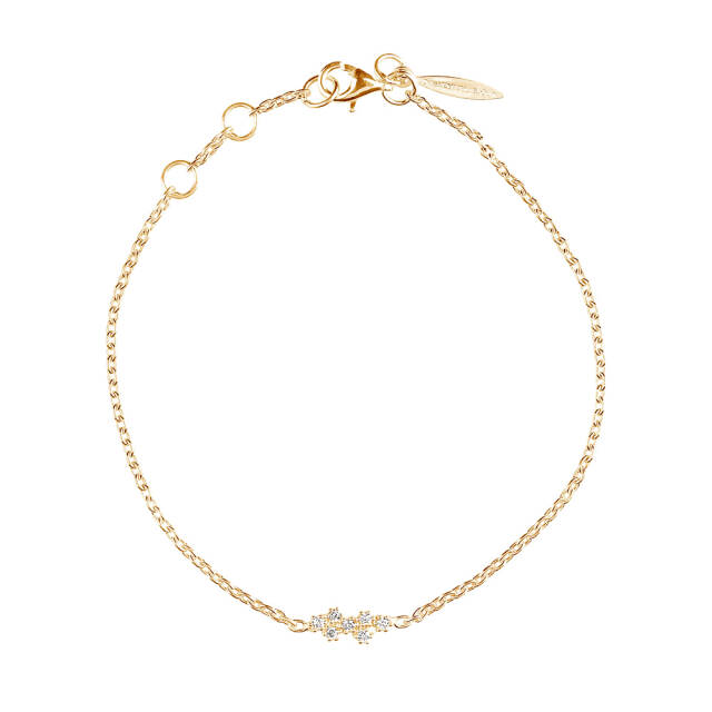 Milky Way drop Armbänder Gold