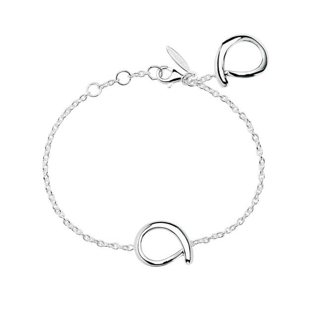 Ocean small single Armbänder Silber