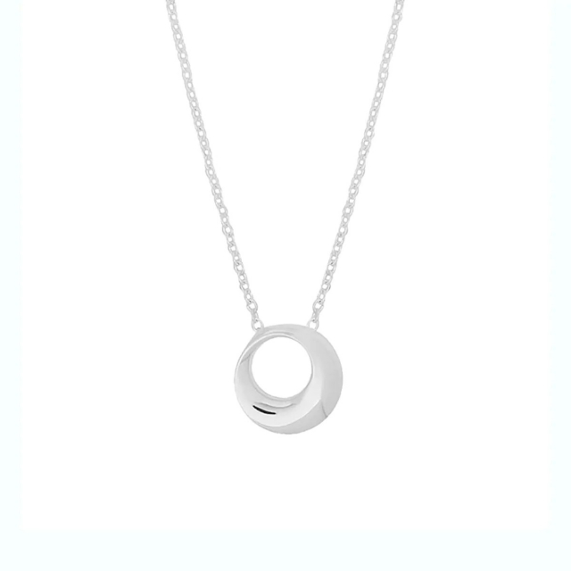 Orbit Halsketten Silber
