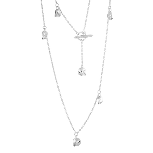 Pacific Halsketten long Silber