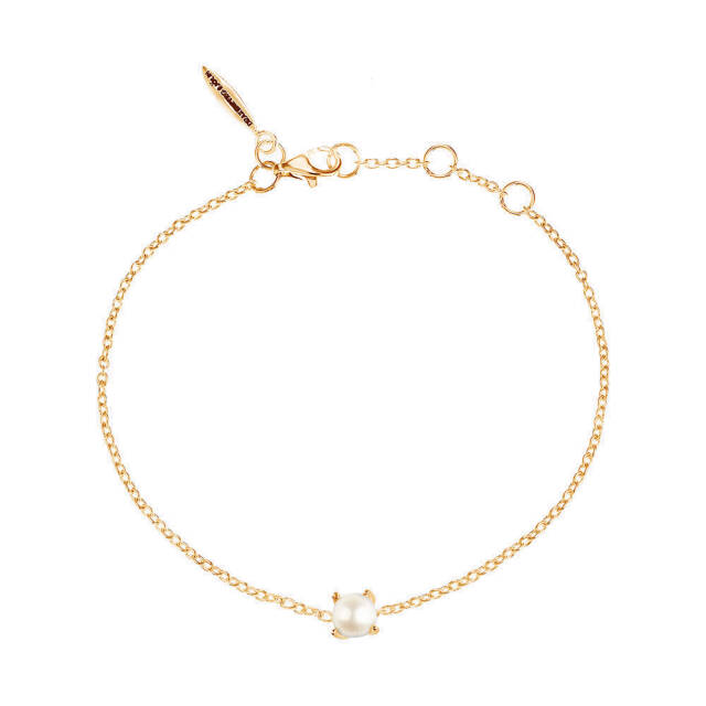 Petite Pearl Armbänder Gold