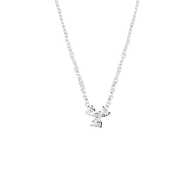 Petite Star Halsketten Silber
