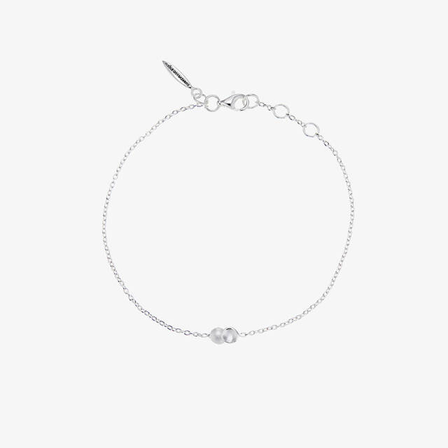 Rocky Shore drop Armbänder Silber