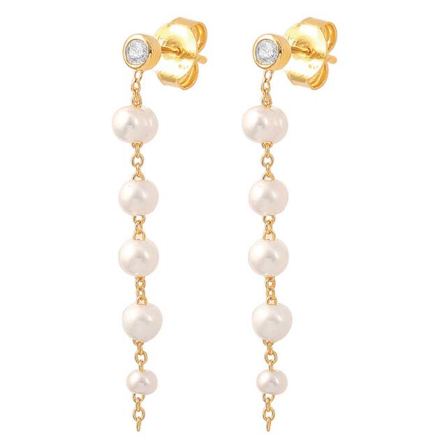 Agnes Ohrringe Gold