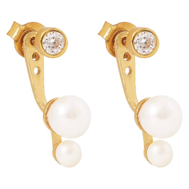 Agnes earstickers Ohrringe Gold