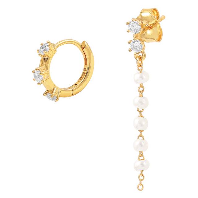 Lily Ohrringe Gold