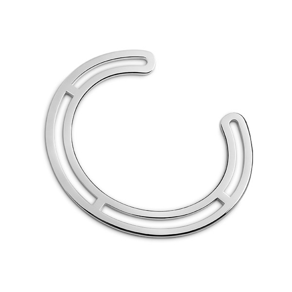 Detail Bangle Armbänder Silber