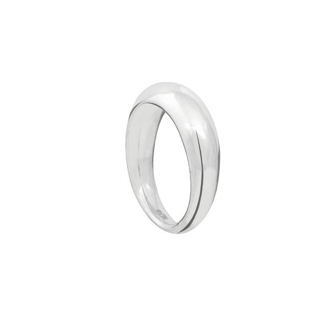 Stardust ring polished Silber