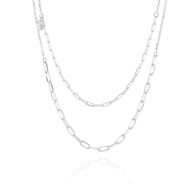 DUE CHAIN (Silber)